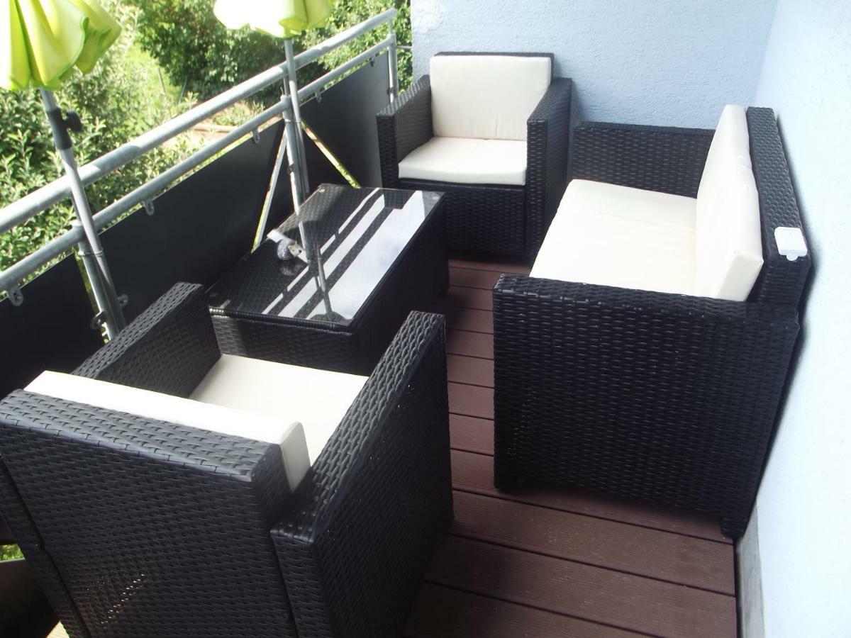 Ferienwohnung In Puschendorf Buitenkant foto